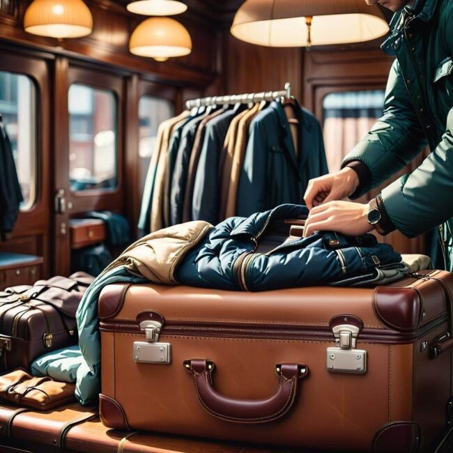 Bezpieczne pakowanie marynarki na dłuższe podróże