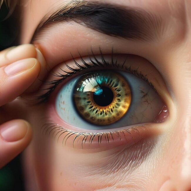 Co robić gdy odczuwasz dyskomfort w oku przez opiłek