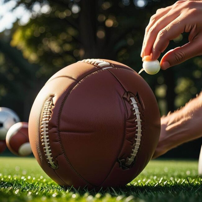 Instrukcja spuszczania powietrza z piłki