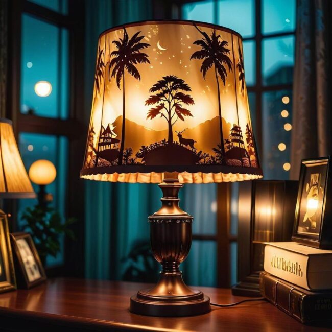 Jak nadać charakteru lampce nocnej poprzez abażur DIY