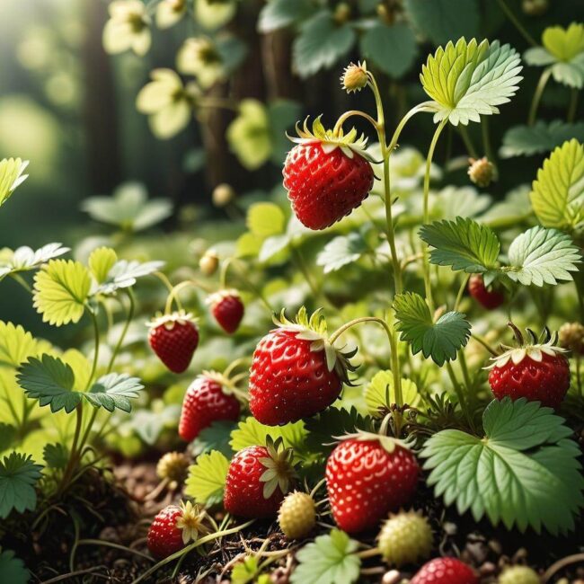 Jak przesadzić poziomki z gruntu do doniczki