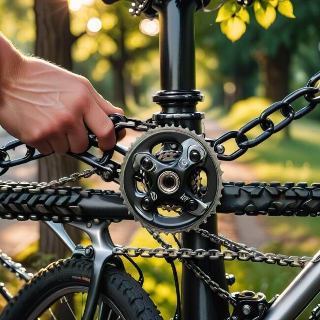 Jak wyczyścić łańcuch rowerowy