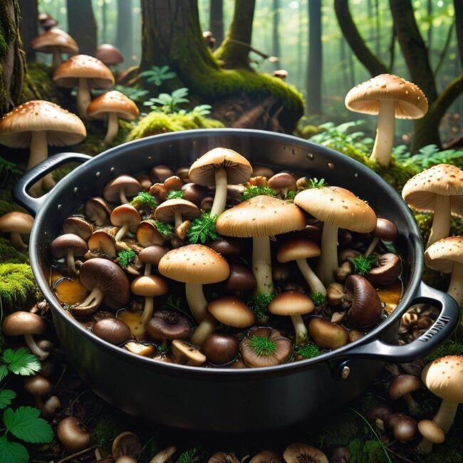 Jakie przyprawy do duszonych pieczarek