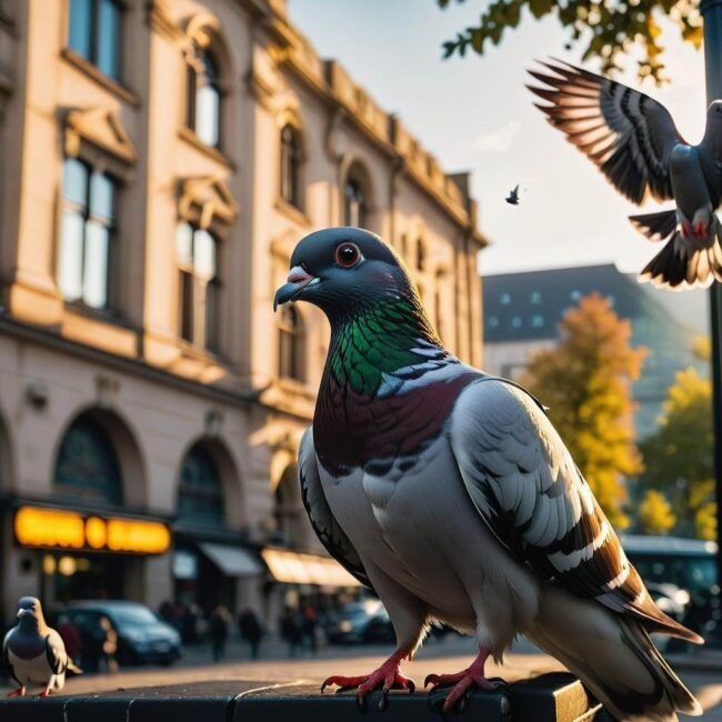 Jakie służby interweniują przy gołębiach