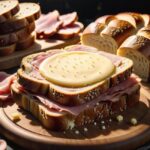 Kaloryczność kanapki z chlebem masłem i plasterkiem szynki