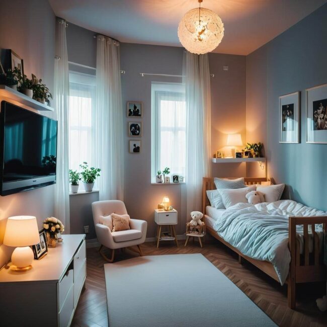 Kolorystyka i stylizacja pokoju niemowlęcego