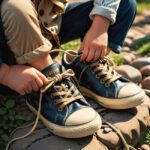 Kreatywne sposoby nauczania dziecka wiązania sznurówek