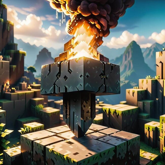 Krok po kroku kowadło w minecraft