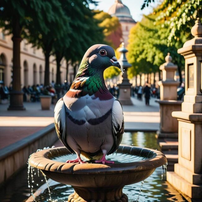 Montaż poidełek w gołębniku