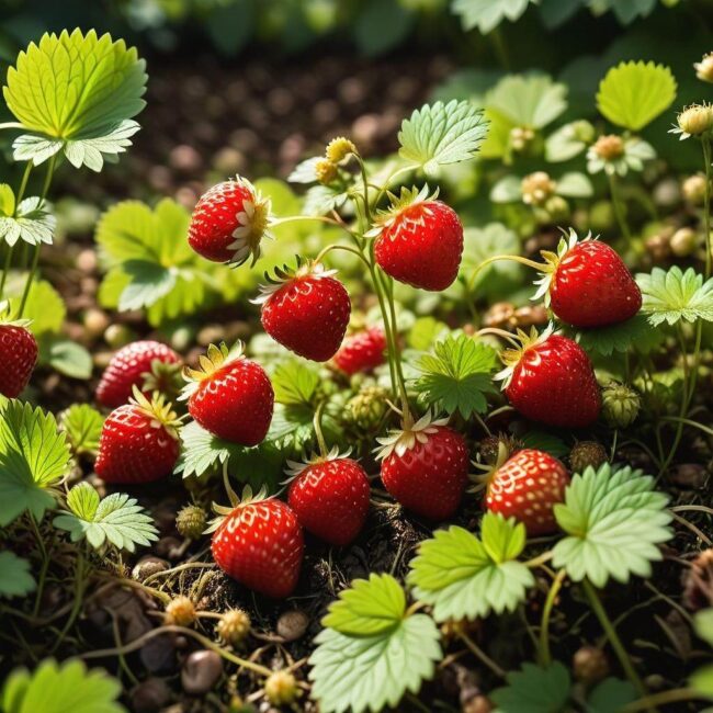 Oznaki że poziomki potrzebują przesadzenia
