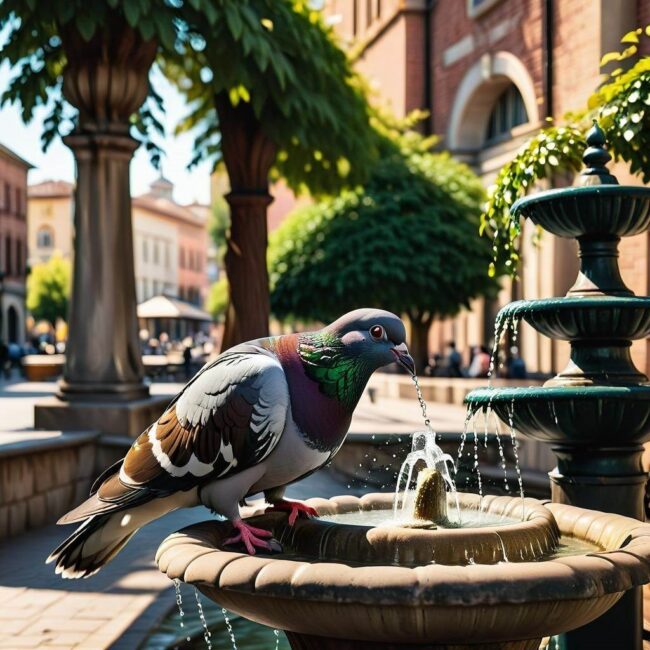 Poidełka ceramiczne dla gołębi