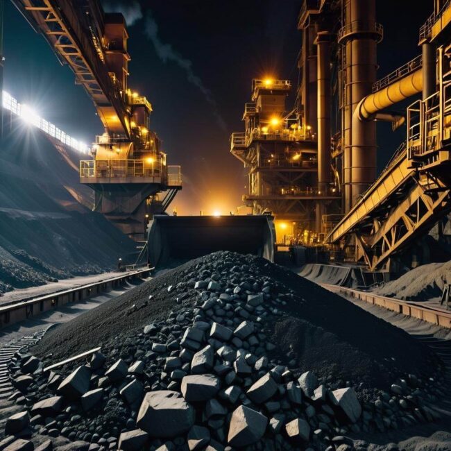 Proces przeróbki węgla kamiennego