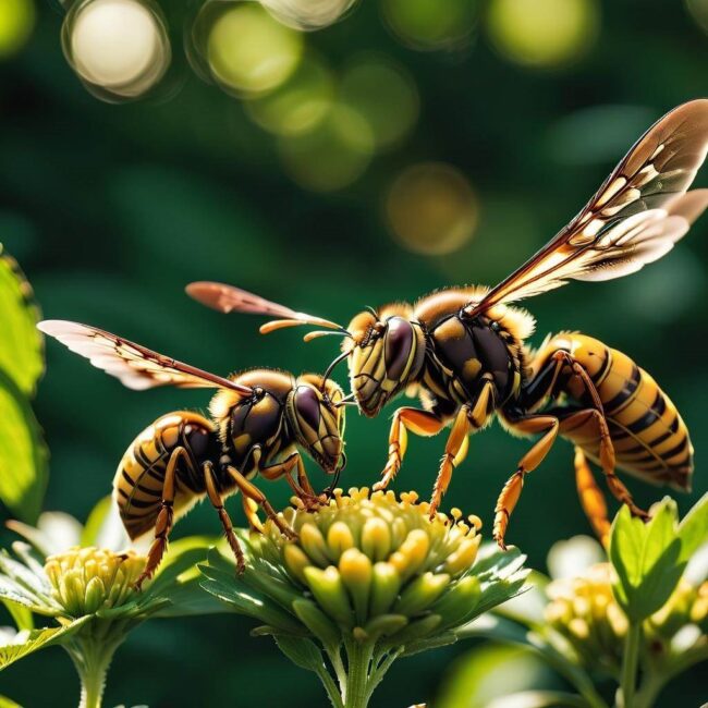 Szerszenie i osy zachowanie i cykl życiowy