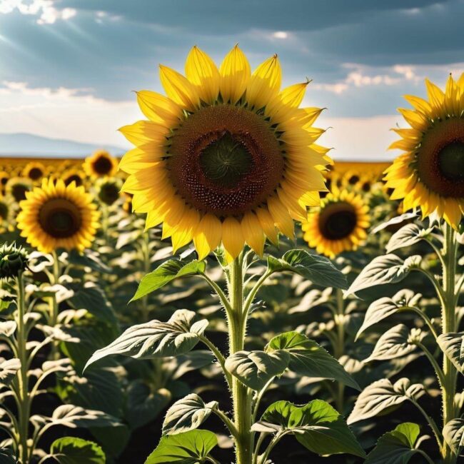 Terminy siewu słoneczników szorstkich