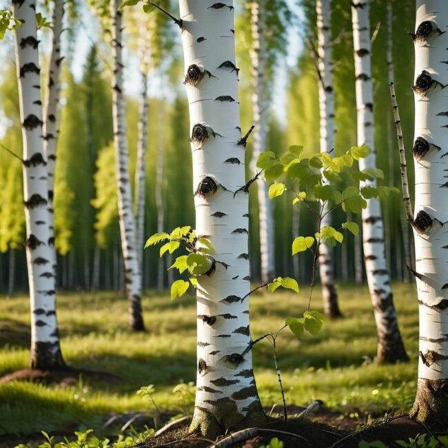 Wiosenne przesadzanie brzóz