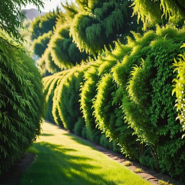 Zastosowanie wierzby mandżurskiej w krajobrazie