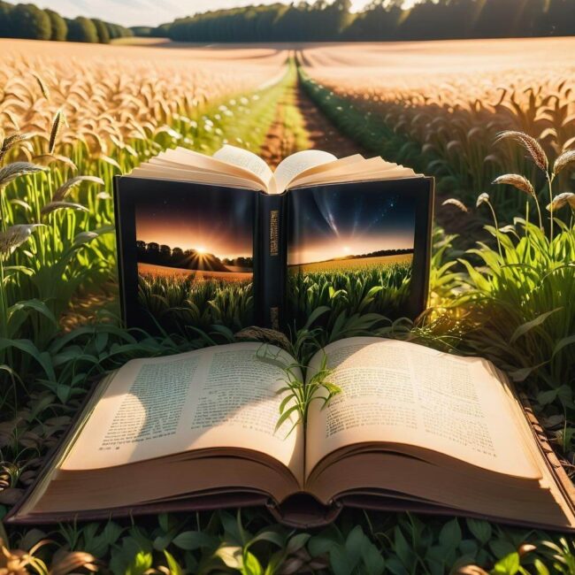 Zboże jako element krajobrazu snu