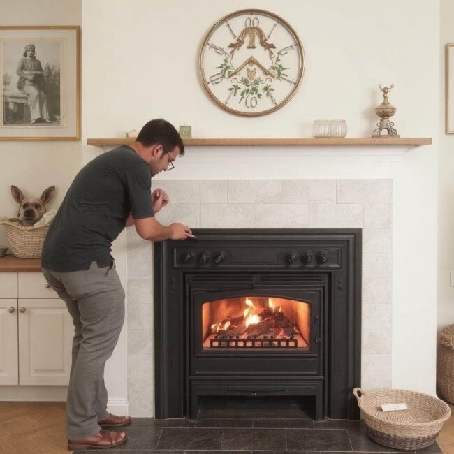 Bezpieczne metody rozpalania w piecu kaflowym